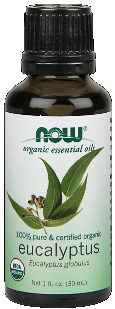 Organic Eucalyptus Oil   (1 oz) NOW Foods